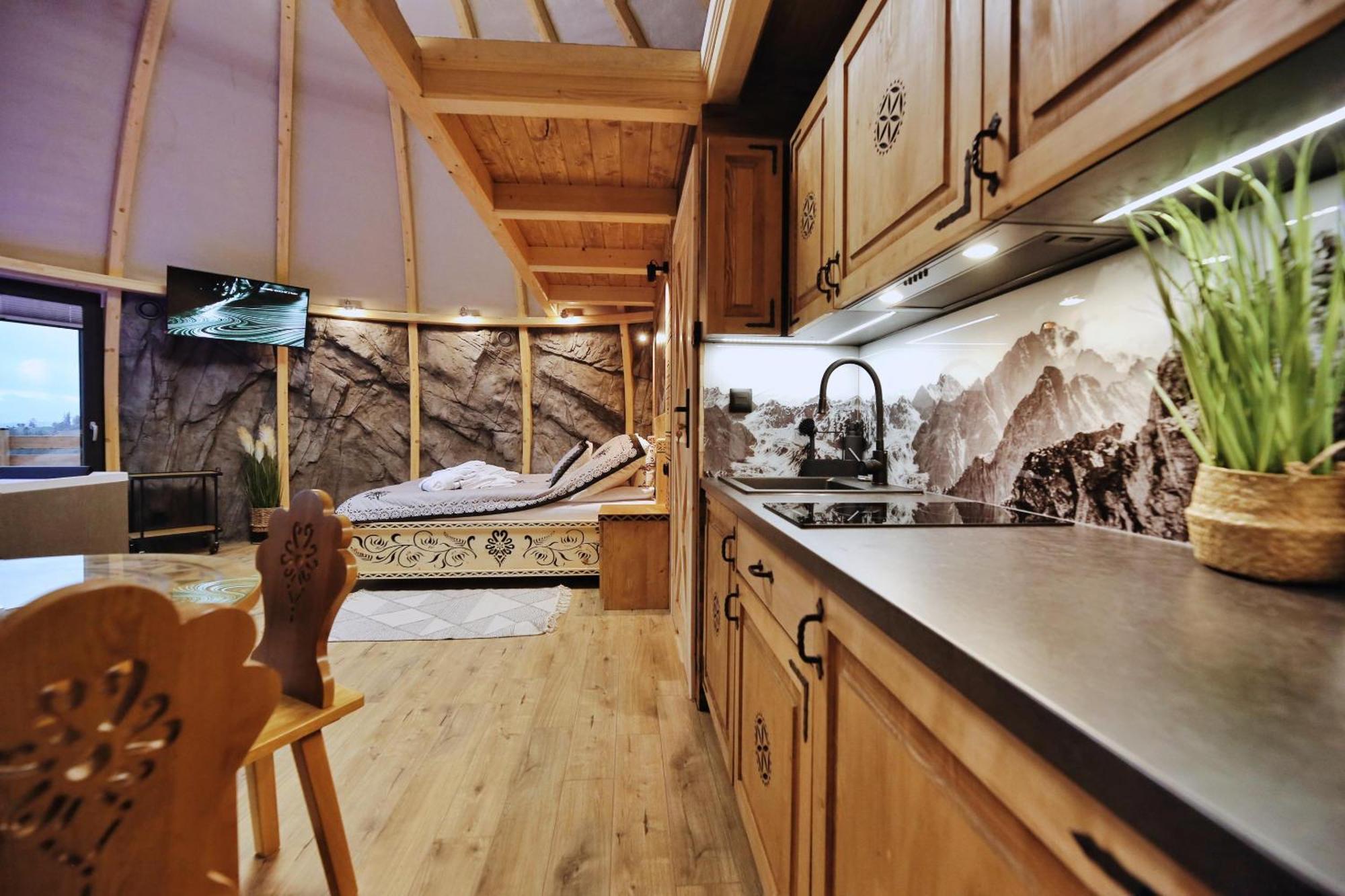 Hotel Tatry Mountain Glamp Z Jacuzzi Zakopane Exterior foto