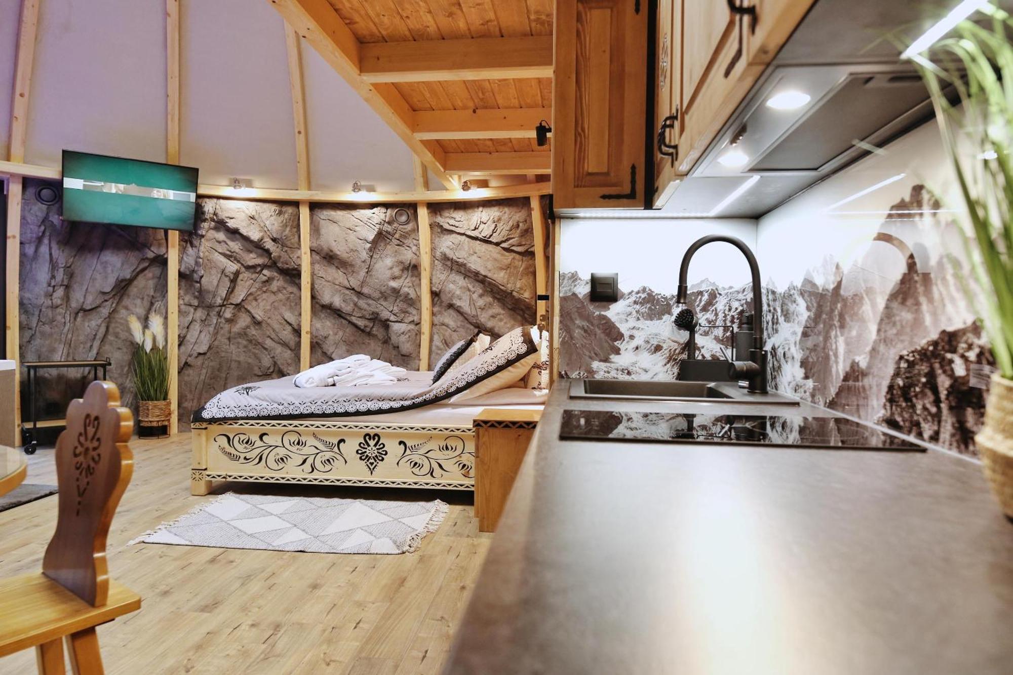 Hotel Tatry Mountain Glamp Z Jacuzzi Zakopane Exterior foto